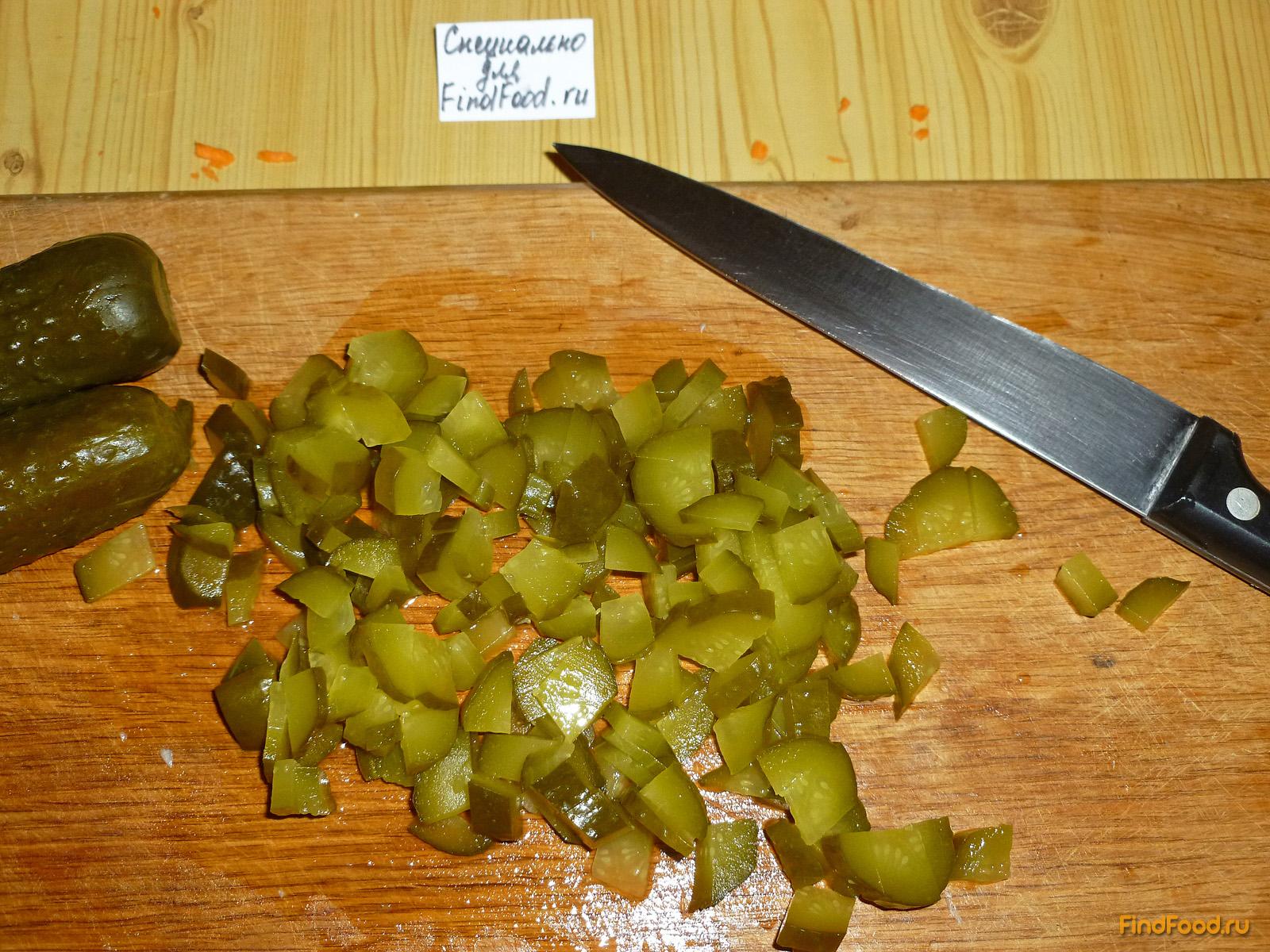 Постная капуста с грибами и солеными огурцами рецепт с фото 8-го шага 